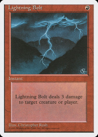 Lightning Bolt [Fourth Edition] | Lots Moore NSW