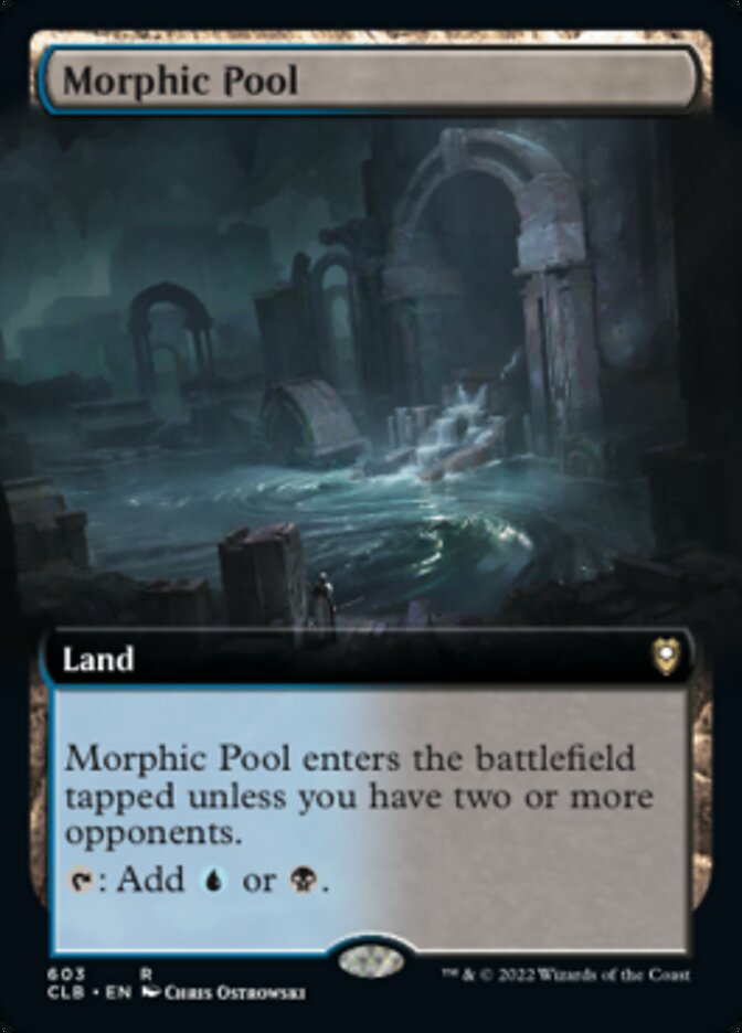 Morphic Pool (Extended Art) [Commander Legends: Battle for Baldur's Gate] | Lots Moore NSW