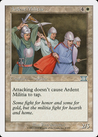 Ardent Militia [Classic Sixth Edition] | Lots Moore NSW