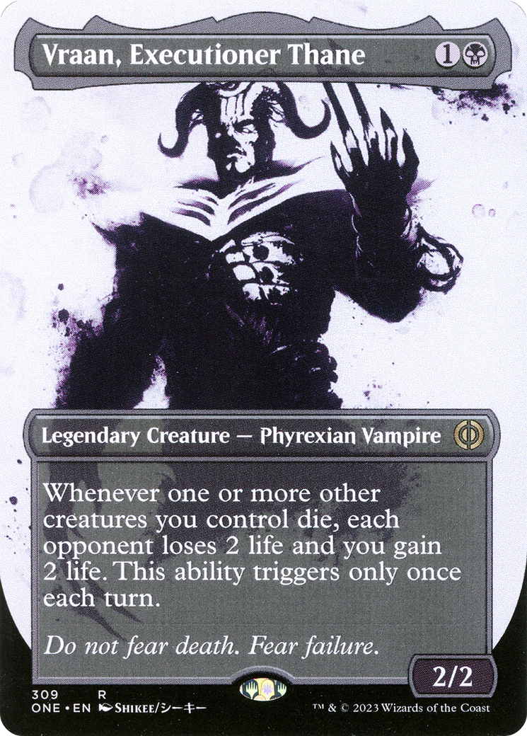 Vraan, Executioner Thane (Borderless Ichor) [Phyrexia: All Will Be One] | Lots Moore NSW