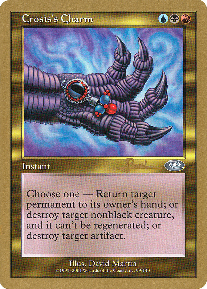 Crosis's Charm (Antoine Ruel) [World Championship Decks 2001] | Lots Moore NSW