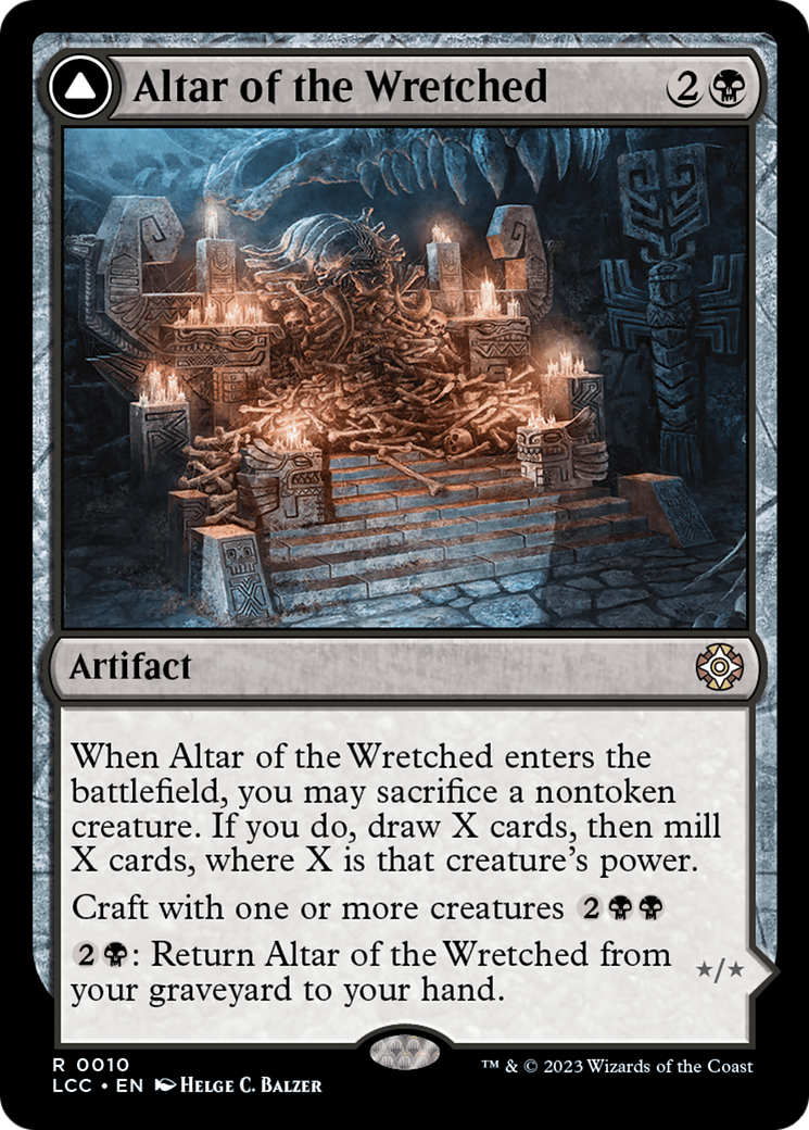 Altar of the Wretched // Wretched Bonemass [The Lost Caverns of Ixalan Commander] | Lots Moore NSW