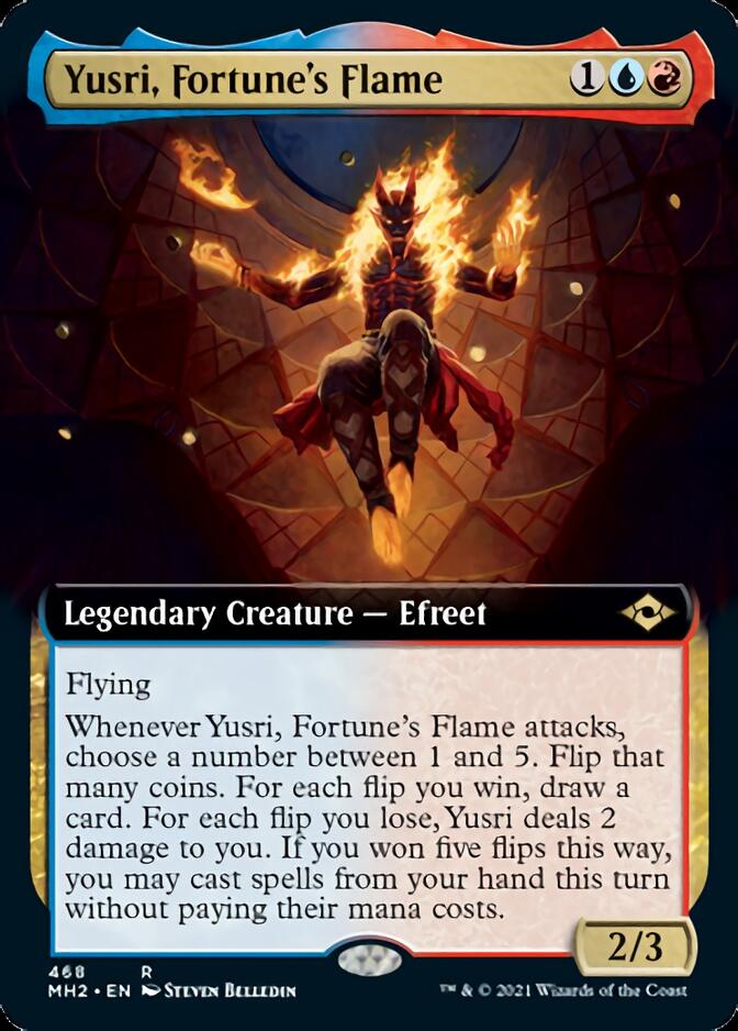 Yusri, Fortune's Flame (Extended Art) [Modern Horizons 2] | Lots Moore NSW