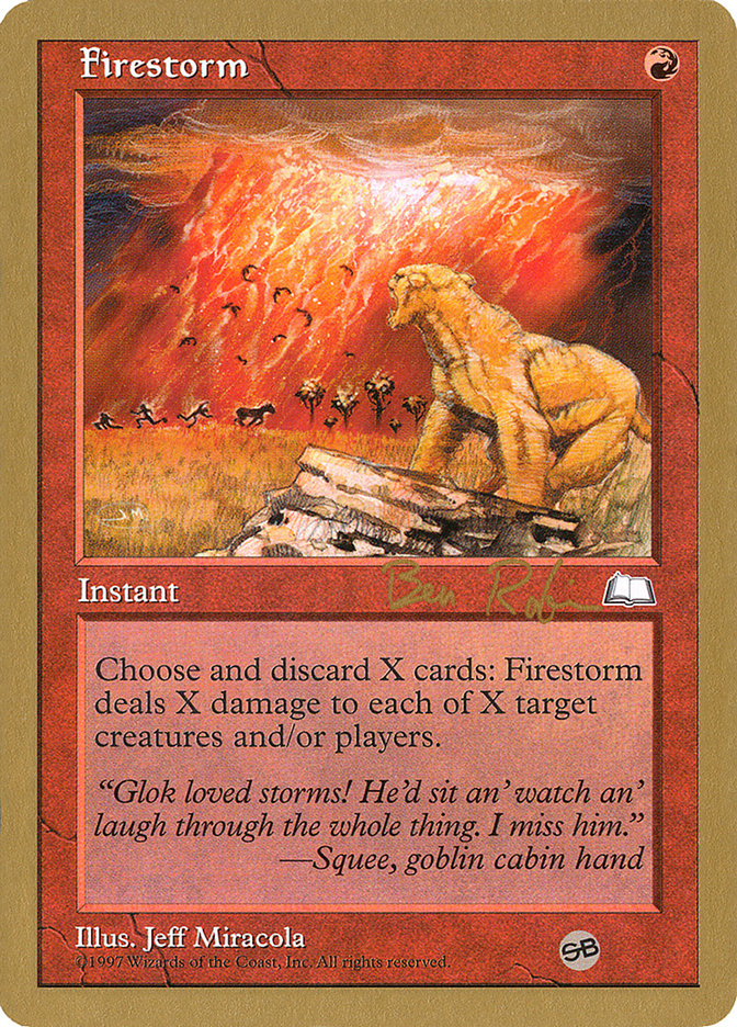 Firestorm (Brian Selden) [World Championship Decks 1998] | Lots Moore NSW