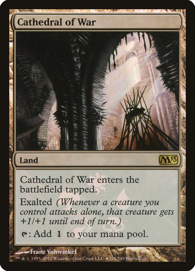 Cathedral of War (Buy-A-Box) [Magic 2013 Promos] | Lots Moore NSW