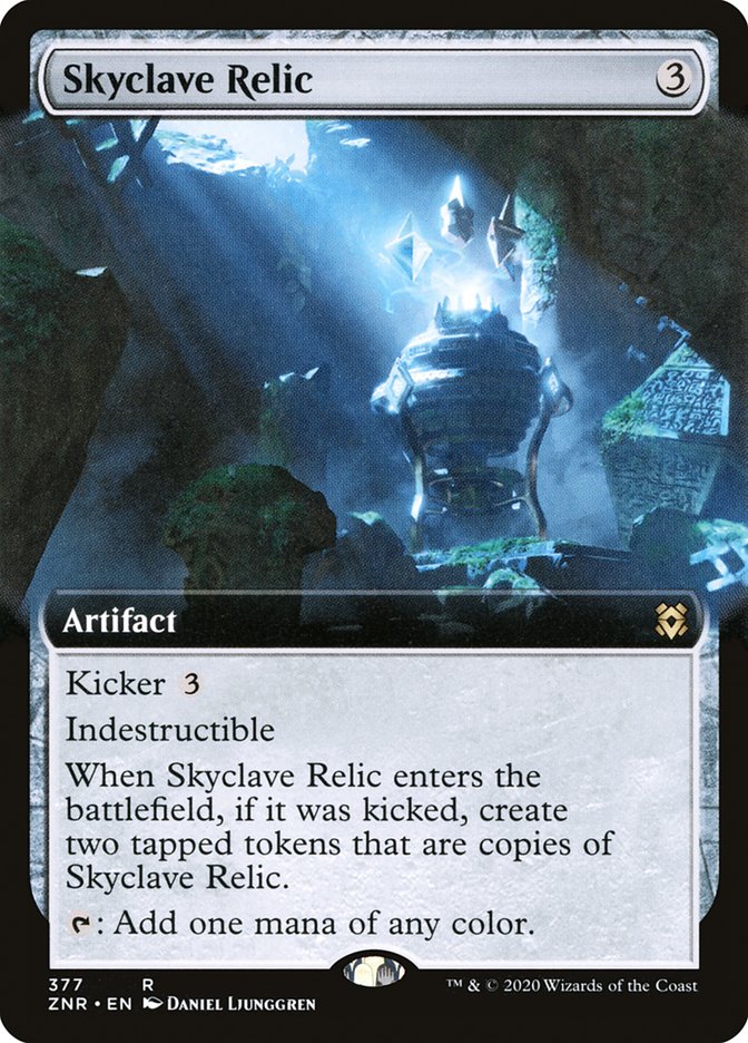 Skyclave Relic (Extended Art) [Zendikar Rising] | Lots Moore NSW