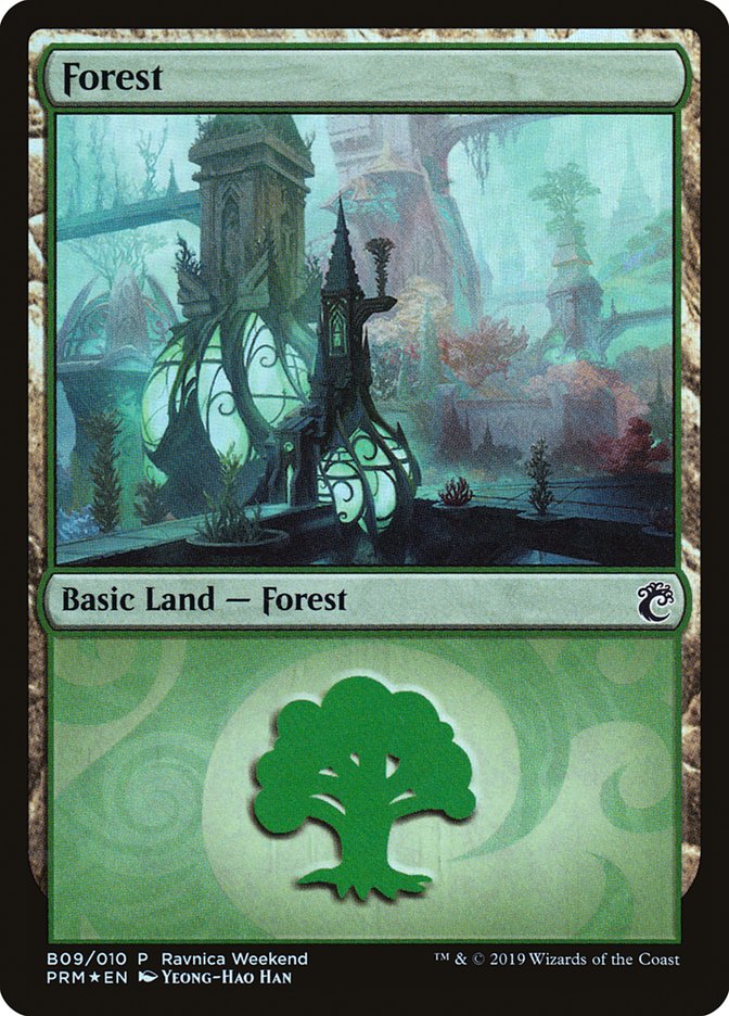 Forest (B09) [Ravnica Allegiance Guild Kit] | Lots Moore NSW