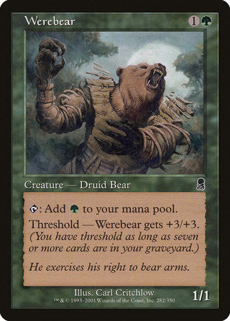 Werebear [Odyssey] | Lots Moore NSW