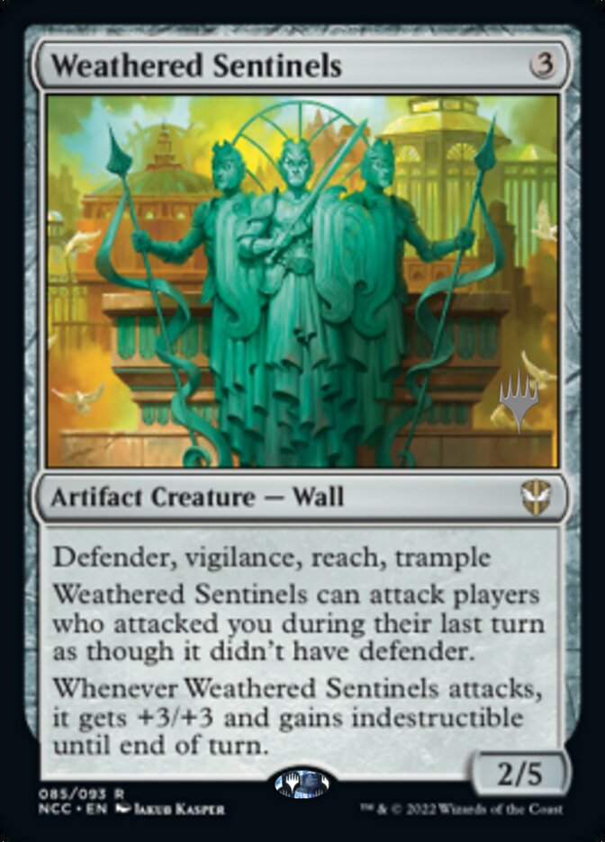 Weathered Sentinels (Promo Pack) [Streets of New Capenna Commander Promos] | Lots Moore NSW