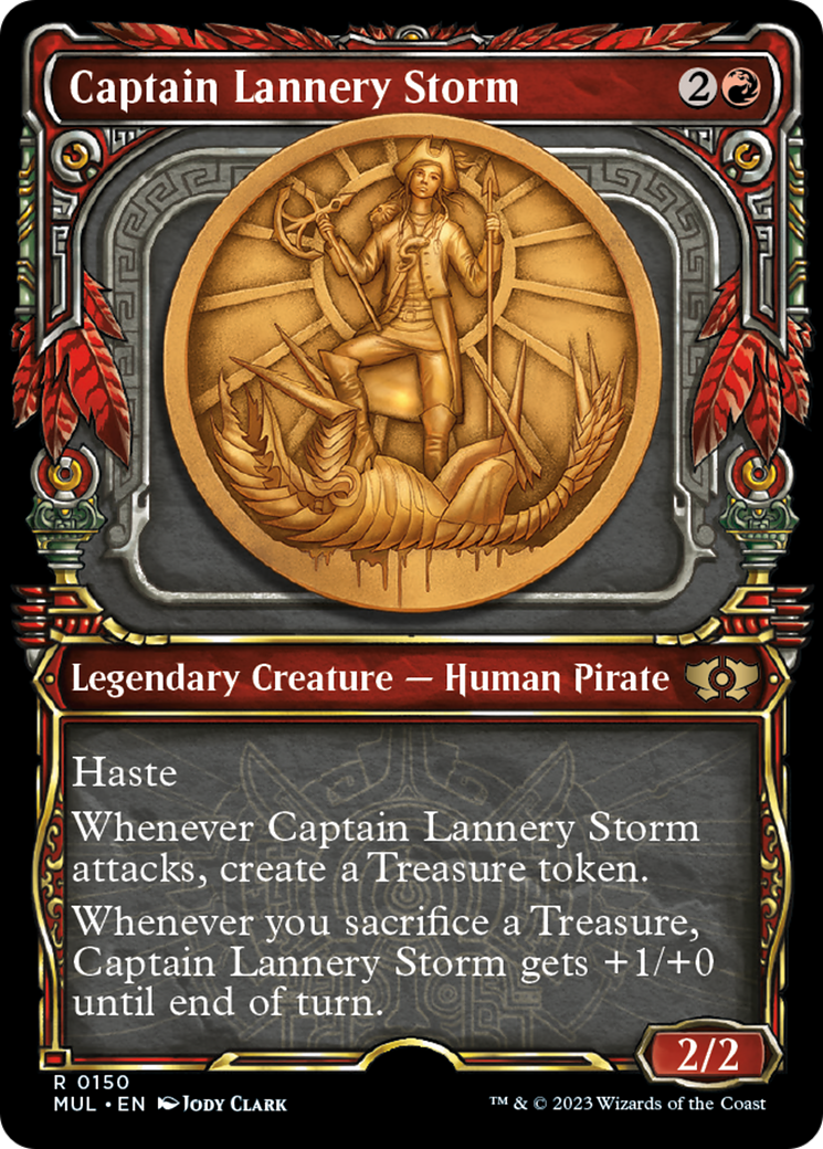 Captain Lannery Storm (Halo Foil) [Multiverse Legends] | Lots Moore NSW