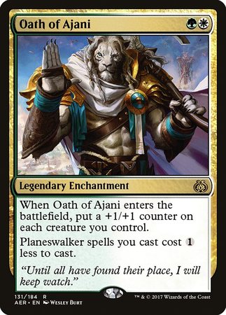 Oath of Ajani [Aether Revolt] | Lots Moore NSW