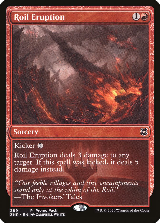 Roil Eruption (Promo Pack) [Zendikar Rising Promos] | Lots Moore NSW