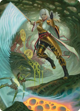 The Eternal Wanderer Art Card [Phyrexia: All Will Be One Art Series] | Lots Moore NSW