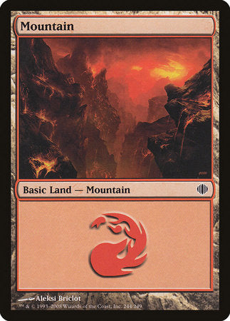 Mountain (244) [Shards of Alara] | Lots Moore NSW