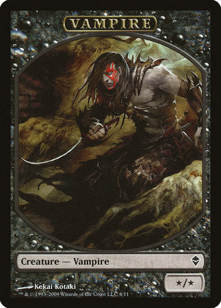 Vampire Token [Zendikar Tokens] | Lots Moore NSW