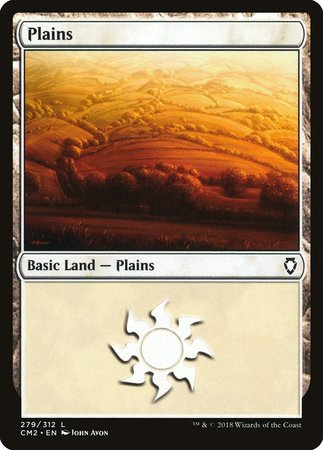 Plains (279) [Commander Anthology Volume II] | Lots Moore NSW