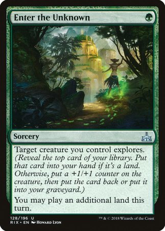 Enter the Unknown [Rivals of Ixalan] | Lots Moore NSW