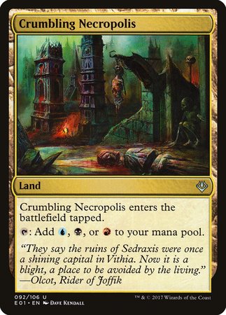 Crumbling Necropolis [Archenemy: Nicol Bolas] | Lots Moore NSW