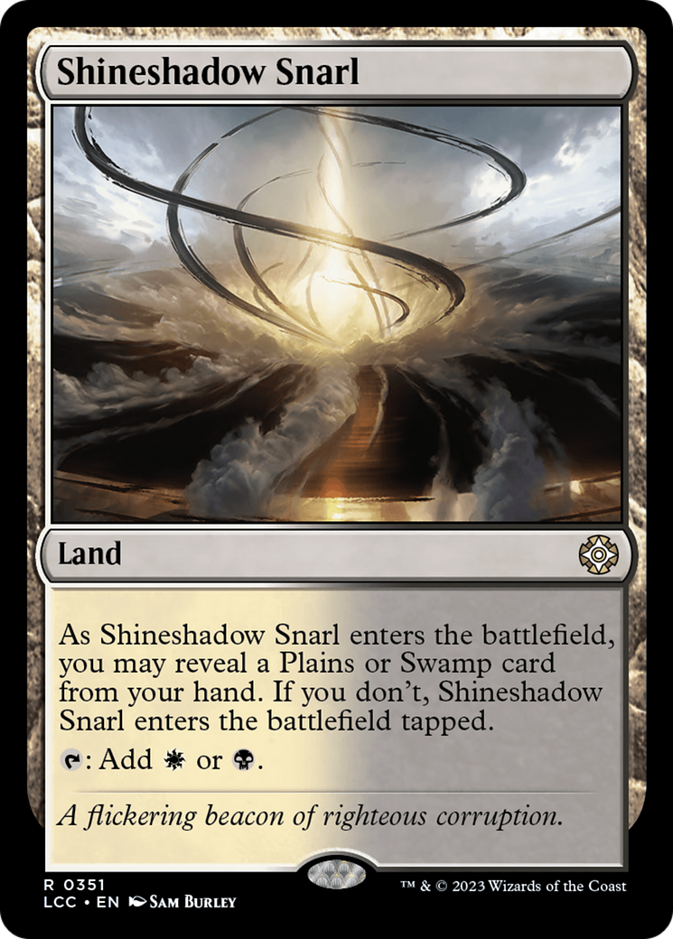 Shineshadow Snarl [The Lost Caverns of Ixalan Commander] | Lots Moore NSW