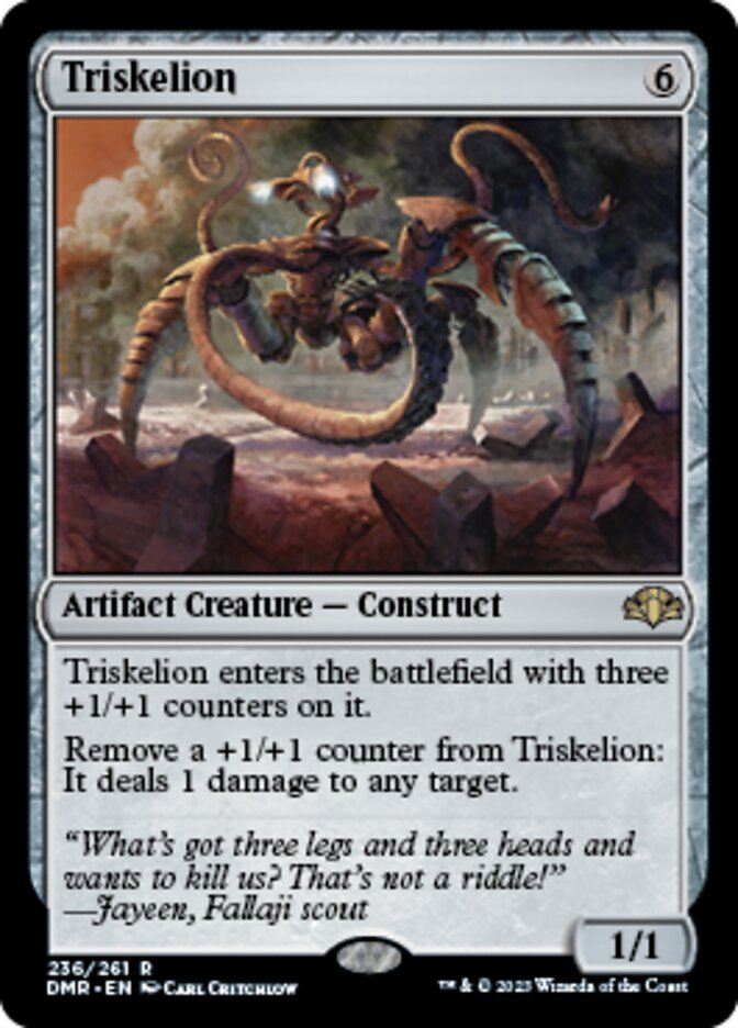 Triskelion [Dominaria Remastered] | Lots Moore NSW