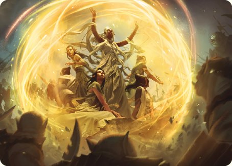 Heroic Intervention Art Card [The Lord of the Rings: Tales of Middle-earth Art Series] | Lots Moore NSW