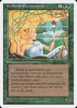 Verduran Enchantress [Fourth Edition] | Lots Moore NSW