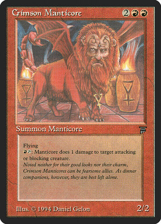 Crimson Manticore [Legends] | Lots Moore NSW