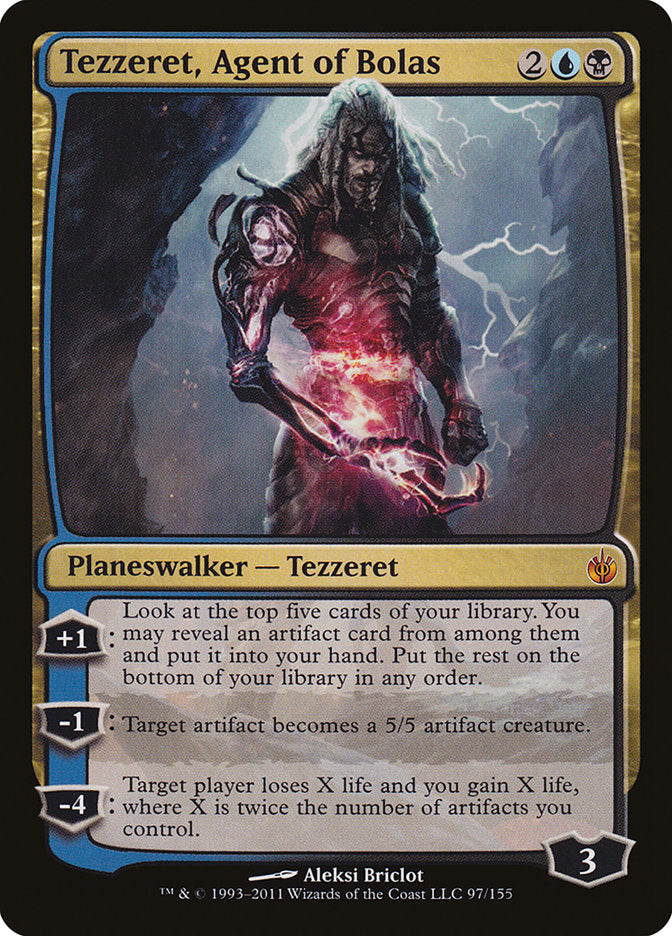 Tezzeret, Agent of Bolas [Mirrodin Besieged] | Lots Moore NSW
