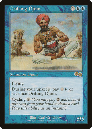 Drifting Djinn [Urza's Saga] | Lots Moore NSW