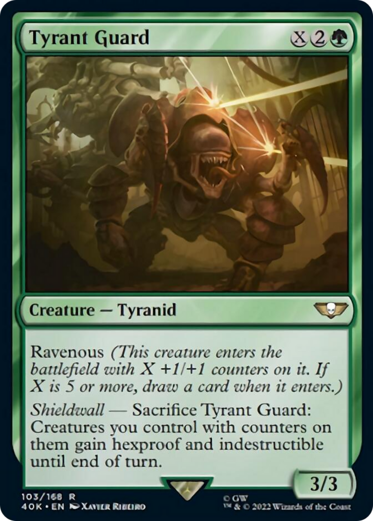 Tyrant Guard (Surge Foil) [Universes Beyond: Warhammer 40,000] | Lots Moore NSW