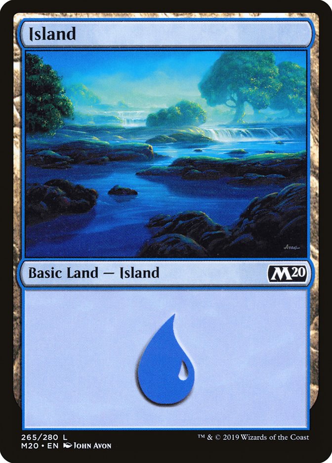 Island (#265) [Core Set 2020] | Lots Moore NSW