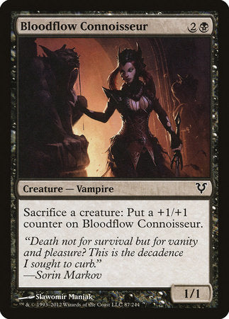 Bloodflow Connoisseur [Avacyn Restored] | Lots Moore NSW