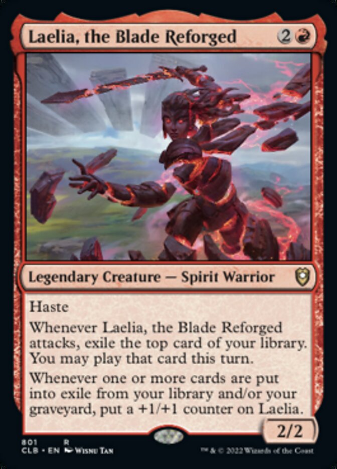 Laelia, the Blade Reforged [Commander Legends: Battle for Baldur's Gate] | Lots Moore NSW