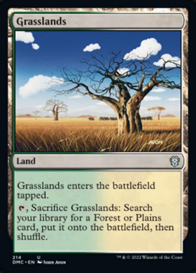 Grasslands [Dominaria United Commander] | Lots Moore NSW