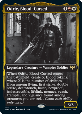 Odric, Blood-Cursed [Innistrad: Double Feature] | Lots Moore NSW