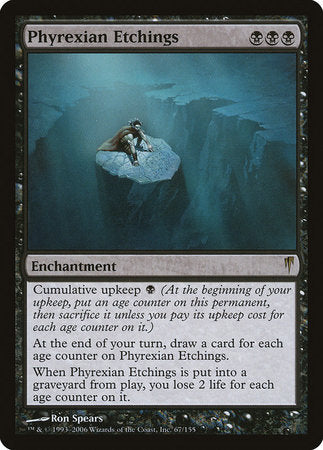 Phyrexian Etchings [Coldsnap] | Lots Moore NSW