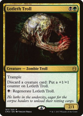 Lotleth Troll [Commander Anthology] | Lots Moore NSW