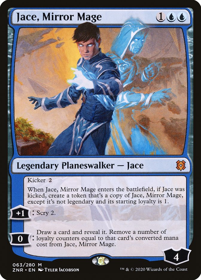 Jace, Mirror Mage [Zendikar Rising] | Lots Moore NSW