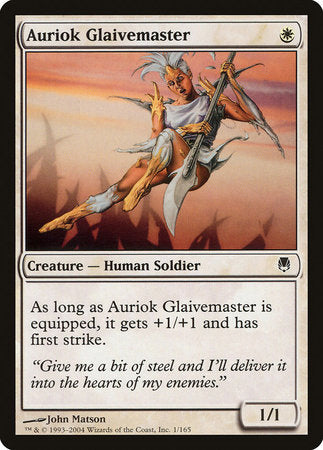 Auriok Glaivemaster [Darksteel] | Lots Moore NSW
