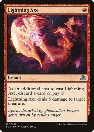 Lightning Axe [Shadows over Innistrad] | Lots Moore NSW