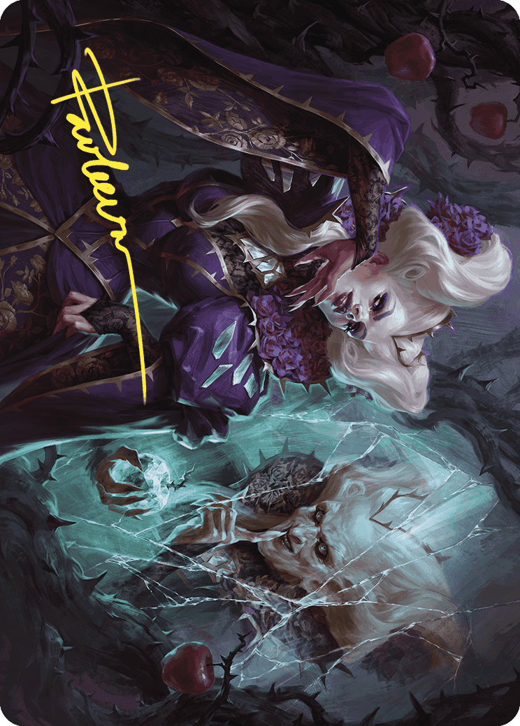 Conceited Witch Art Card (Gold-Stamped Signature) [Wilds of Eldraine Art Series] | Lots Moore NSW