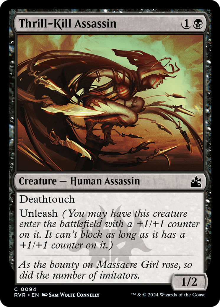 Thrill-Kill Assassin [Ravnica Remastered] | Lots Moore NSW