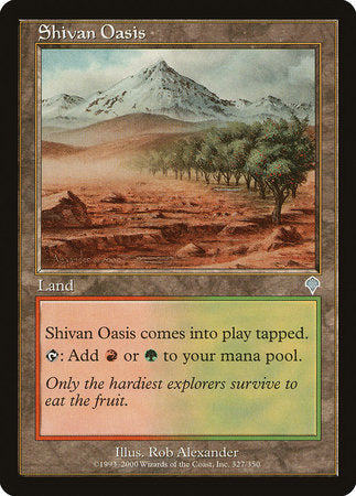 Shivan Oasis [Invasion] | Lots Moore NSW