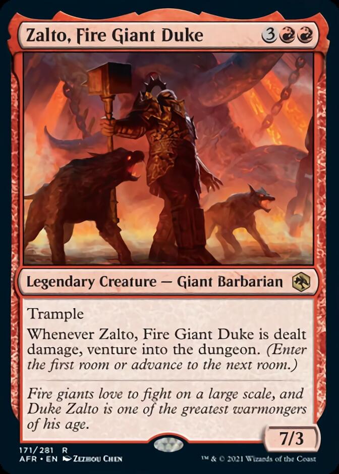 Zalto, Fire Giant Duke [Dungeons & Dragons: Adventures in the Forgotten Realms] | Lots Moore NSW