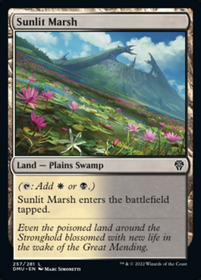 Sunlit Marsh [Dominaria United] | Lots Moore NSW