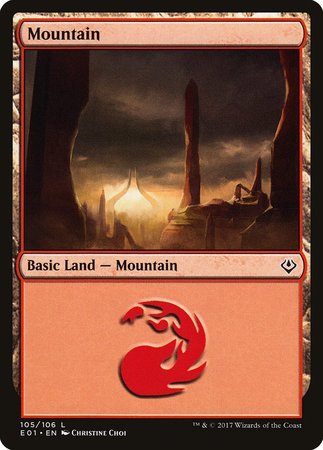 Mountain (105) [Archenemy: Nicol Bolas] | Lots Moore NSW