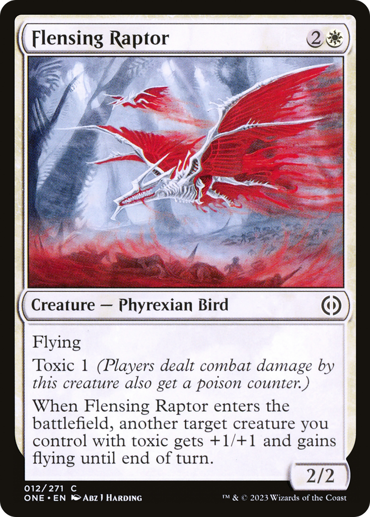 Flensing Raptor [Phyrexia: All Will Be One] | Lots Moore NSW