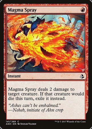 Magma Spray [Amonkhet] | Lots Moore NSW