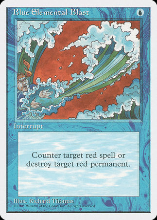 Blue Elemental Blast [Fourth Edition] | Lots Moore NSW