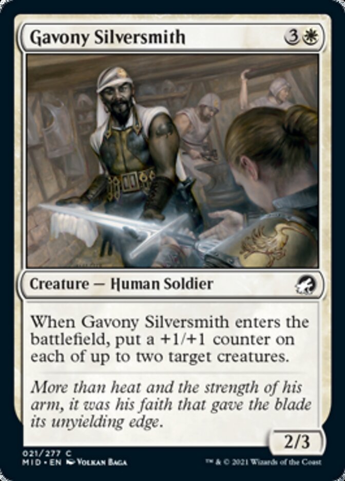 Gavony Silversmith [Innistrad: Midnight Hunt] | Lots Moore NSW